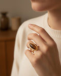 The Tiger’s Eye Cabochon