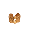 Textured Wave Ring