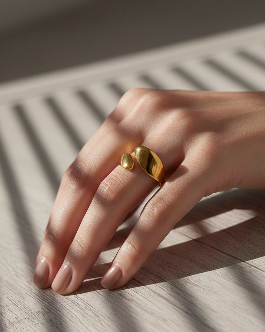 Golden Petal Wrap