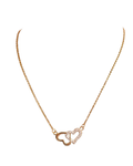 Double Heart Necklace