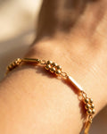 Bead & Bar Chain Bracelet