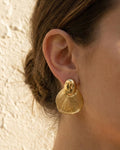 Fan-Shaped Statement Studs