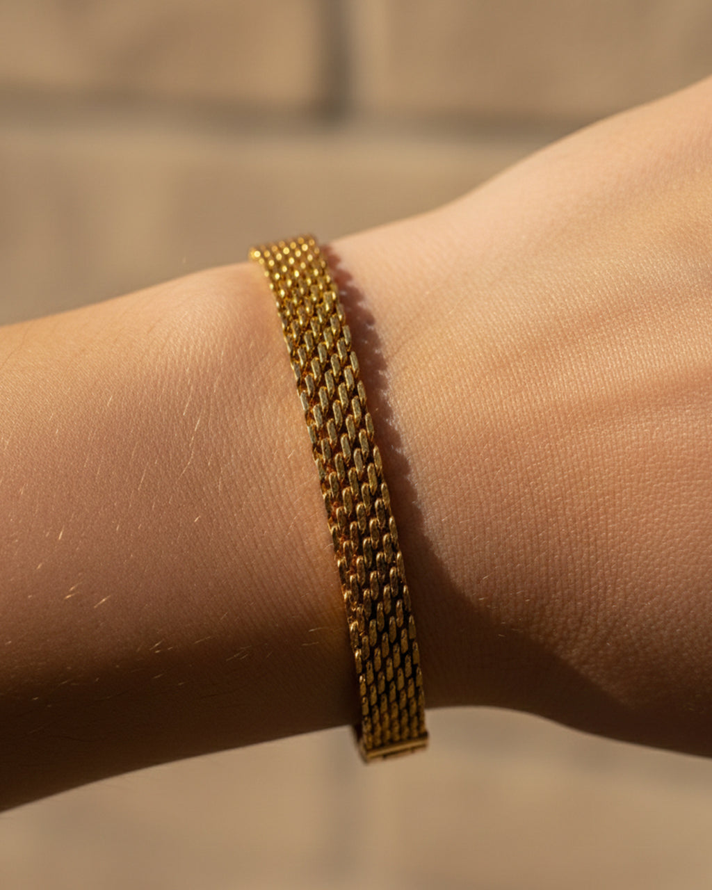 Mesh Watch-Band Bracelet