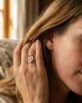 Oval Hollow Ring