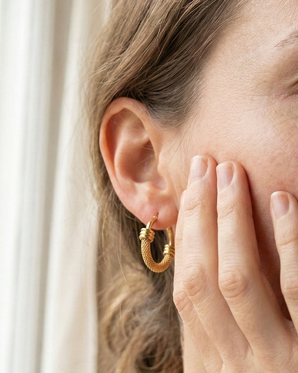 Wrapped Texture Hoops