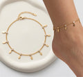 Charm drop Anklet