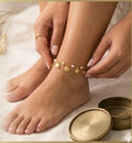 Shell & Pearl Anklet