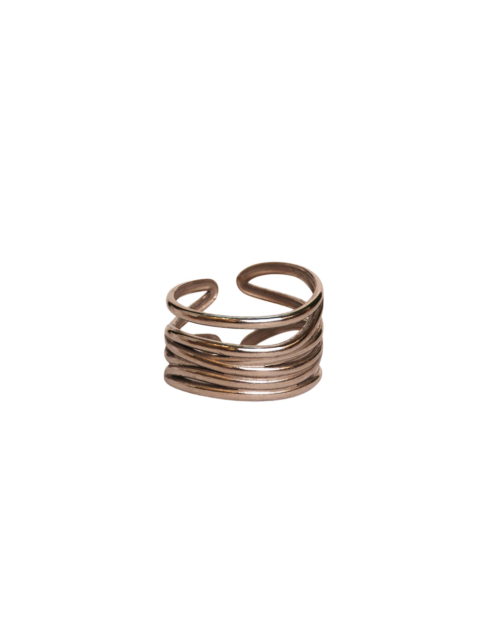 The Silver Caged Ring