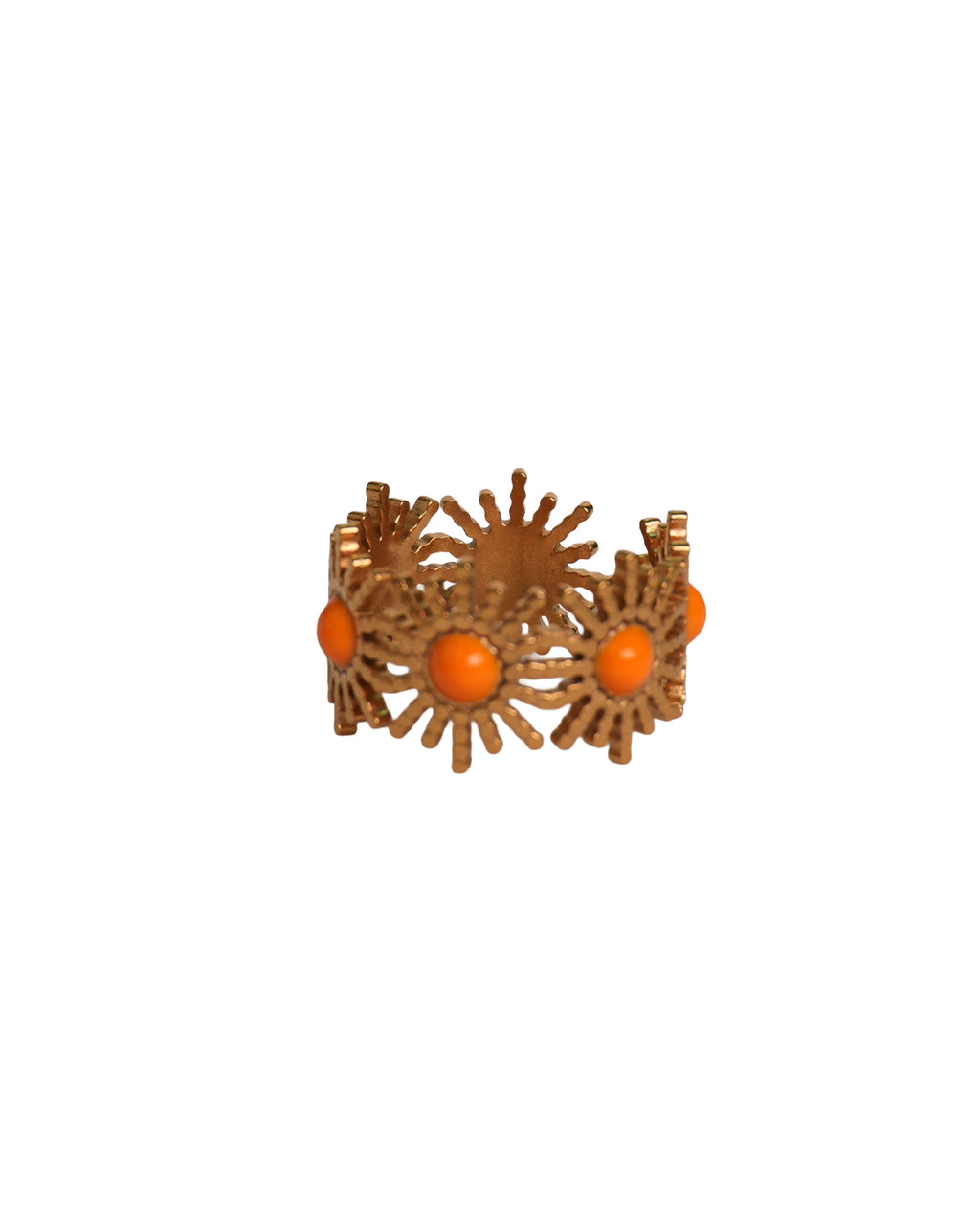 Sunburst Enamel Ring
