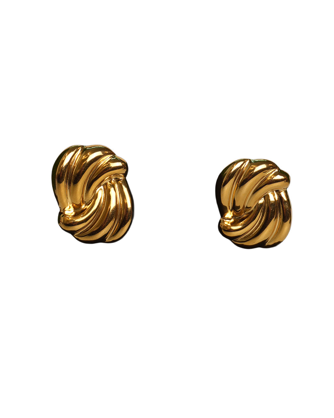 Golden Twist Studs