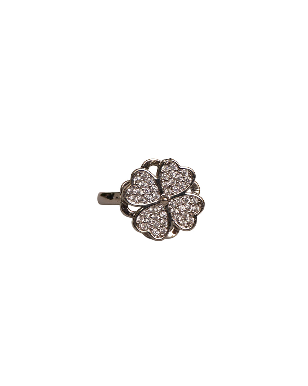Midnight Enamel Twist Ring