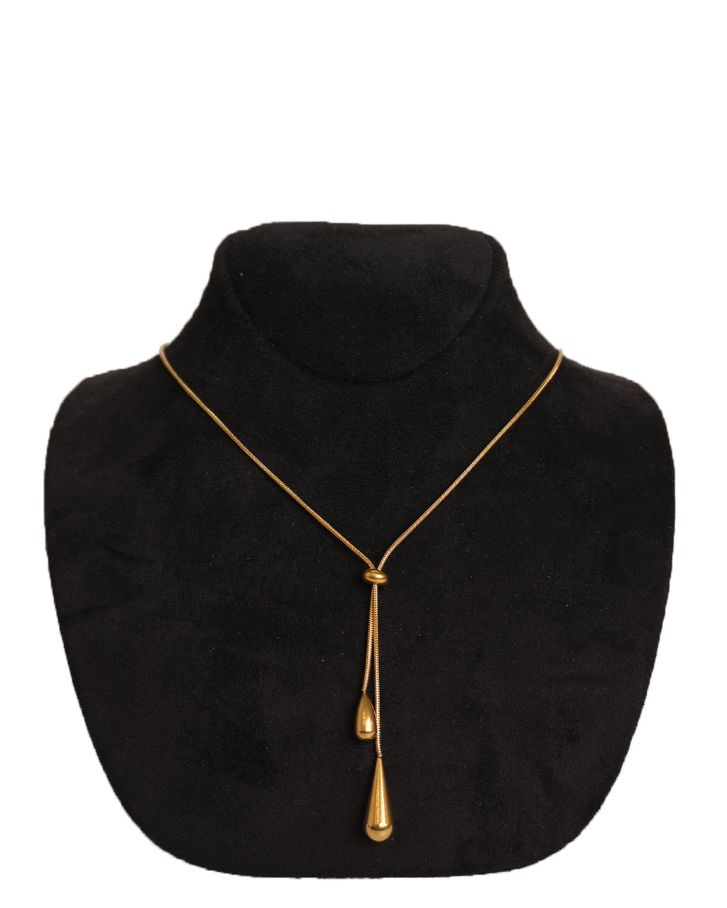 Droplet Lariat Necklace
