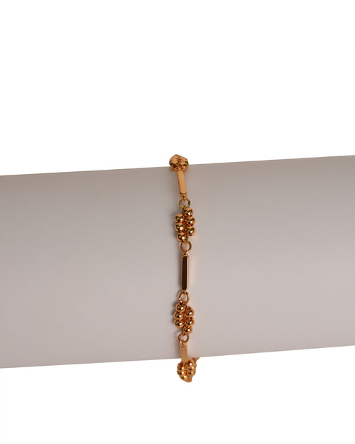 Bead & Bar Chain Bracelet