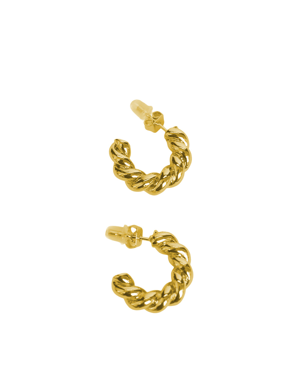 Tapered Croissant Hoops