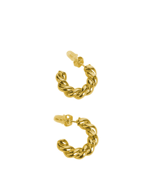 Tapered Croissant Hoops